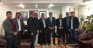 MHP'li Kürk'den Başkan Çiftçi'ye Tebrik Ziyareti