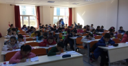 Nevşehir Simya Koleji bursluluk sınavı yaptı