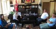 MHP Kütahya Milletvekili Ahmet Erbaş Başkan Eren’i Makamında Ziyaret Etti