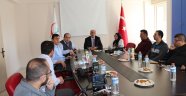 Nevşehir İl Sağlık Müdürlüğünde basın toplantısı düzenlendi.
