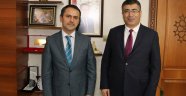 NEVÜ Rektörü Aktekin’den Nevşehir Valisi Aktaş’a Ziyaret