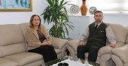 Rektör Kılıç'dan, Nevşehir İl Jandarma Komutanı Cavlak’a Hayırlı Olsun Ziyareti