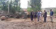 Vali Aktaş, Sel Felaketi Yaşayan Köylerde İnceleme Yaptı